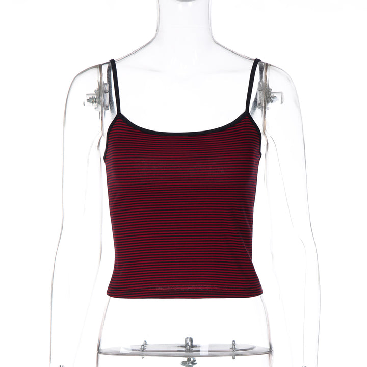 Damen tanktop med justerbara spaghetti axelband Mirla-Eva Jonsson