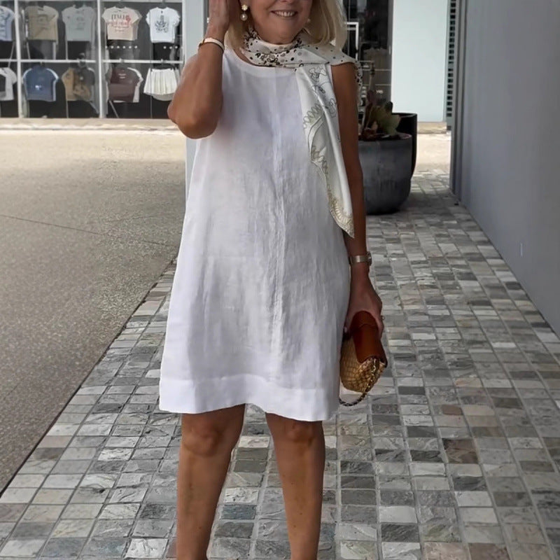 Damen trendigt sommarklänning Eva Jonsson-Eva Jonsson
