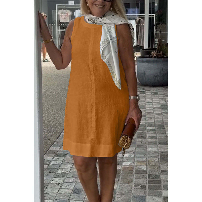 Damen trendigt sommarklänning Eva Jonsson-Eva Jonsson