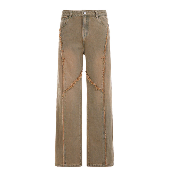 Damen vida jeans med fransiga detaljer Mirla-Eva Jonsson