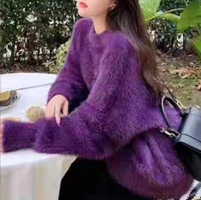 Damen weicher Strickpullover im lässigen Oversized-Stil Mirla-Eva Jonsson