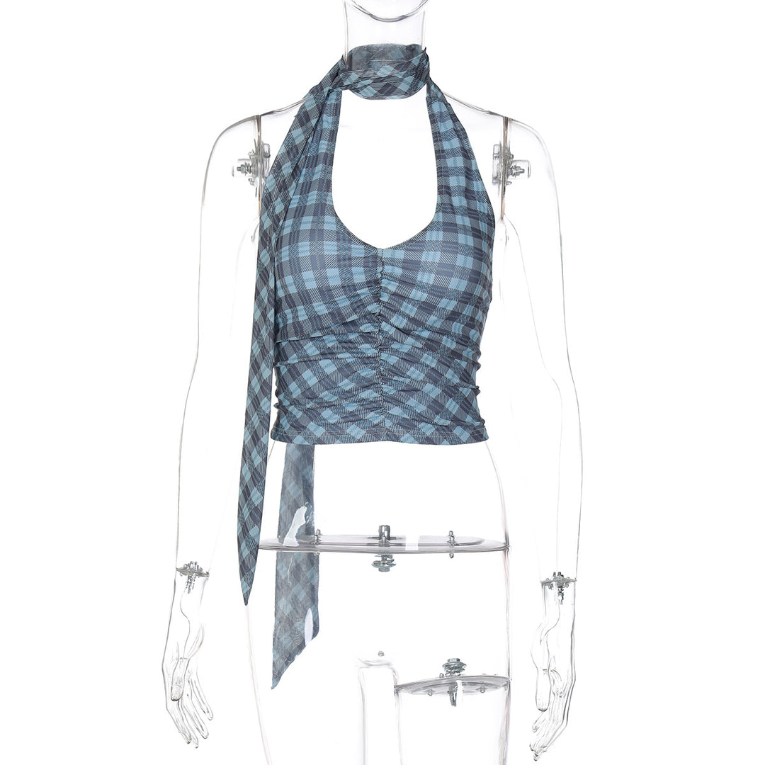 Damen wrap blouse with sophisticated tie design Mirla-Eva Jonsson