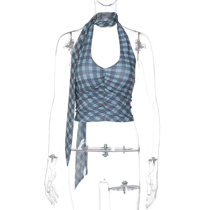Damen wrap blouse with sophisticated tie design Mirla-Eva Jonsson