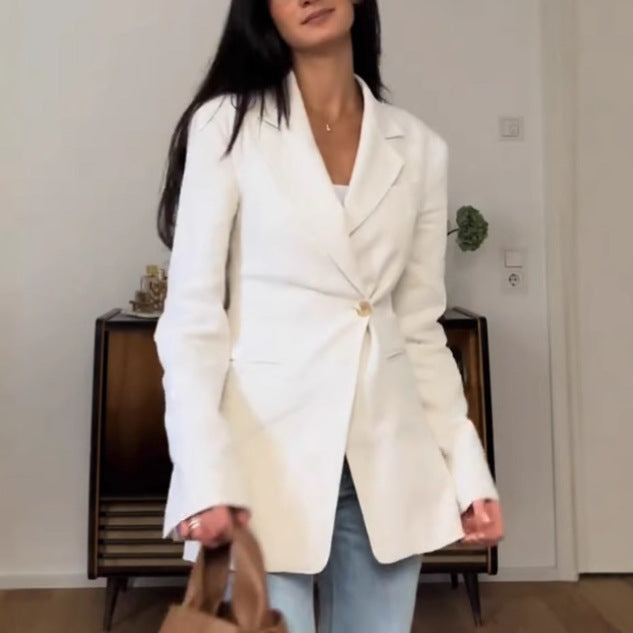 Damens Elegant Oversized Blazer Eva Jonsson-Eva Jonsson