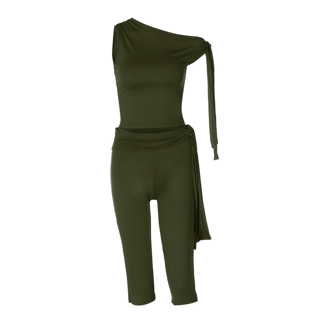 Damens Ensidig Jumpsuit med exklusiva draperingar Mirla-Eva Jonsson
