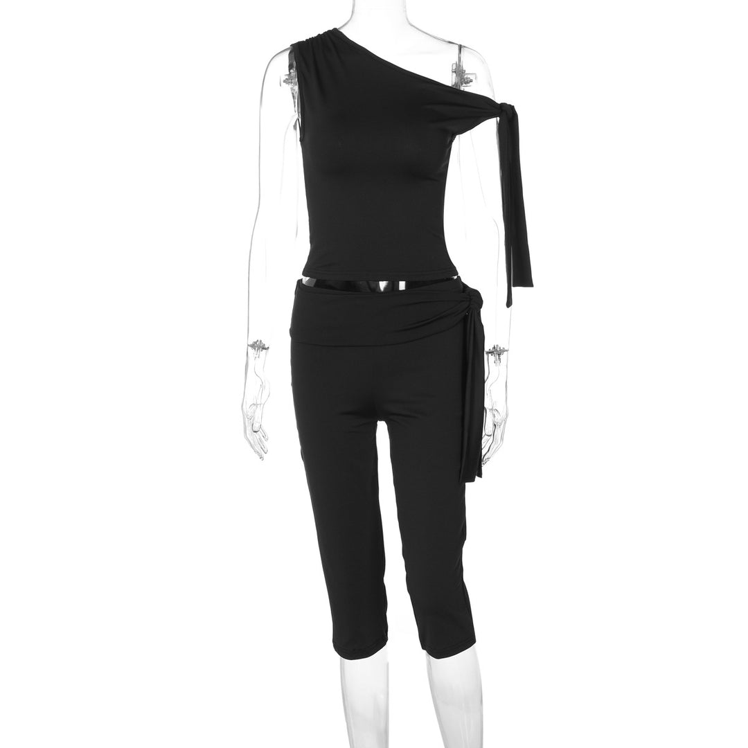 Damens Ensidig Jumpsuit med exklusiva draperingar Mirla-Eva Jonsson