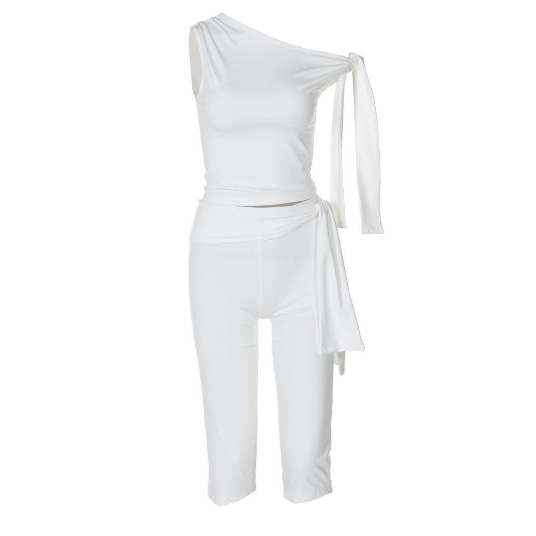 Damens Ensidig Jumpsuit med exklusiva draperingar Mirla-Eva Jonsson