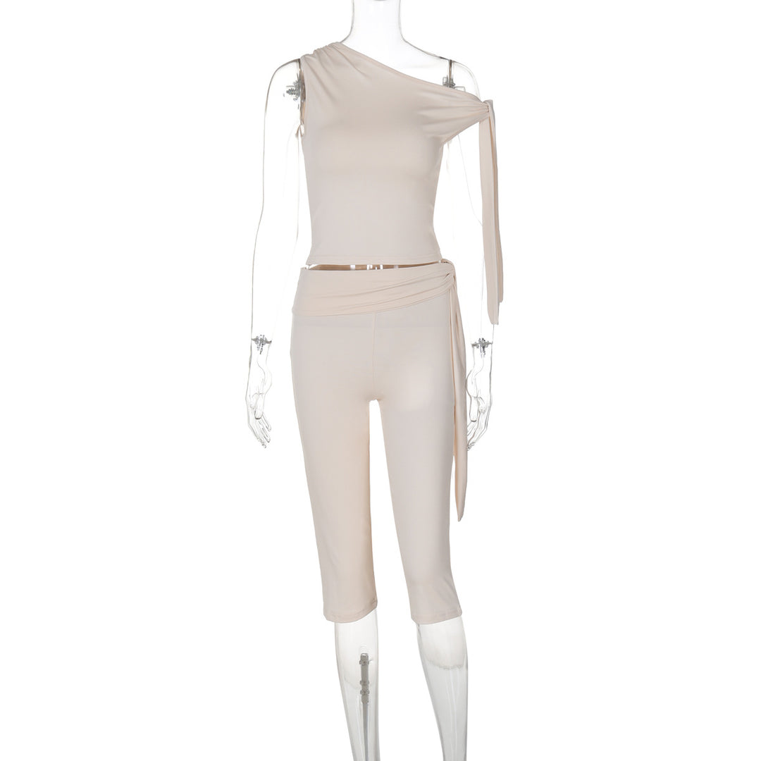 Damens Ensidig Jumpsuit med exklusiva draperingar Mirla-Eva Jonsson
