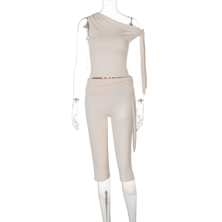 Damens Ensidig Jumpsuit med exklusiva draperingar Mirla-Eva Jonsson
