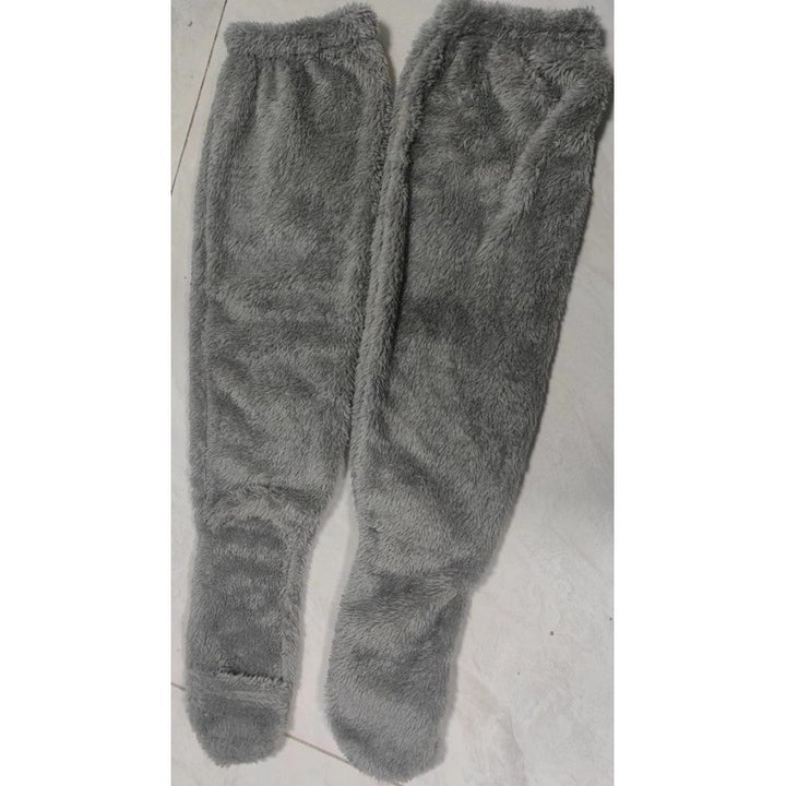 Damens Kramiga Överknä-strumpor i mjuk fleece Eva Jonsson-Eva Jonsson