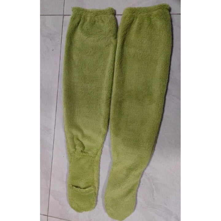 Damens Kramiga Överknä-strumpor i mjuk fleece Mirla-Eva Jonsson