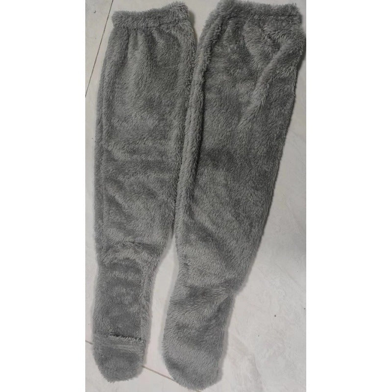 Damens Kramiga Överknä-strumpor i mjuk fleece Mirla-Eva Jonsson