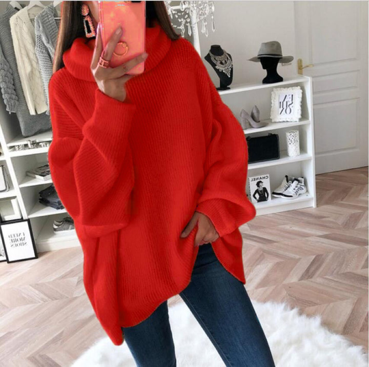 Damens Mjuk Oversized Stickad Tröja Eva Jonsson-Eva Jonsson