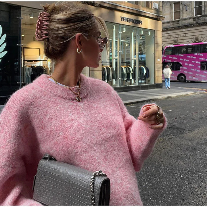 Damens Mysig Oversized-Tröja Mirla-Eva Jonsson