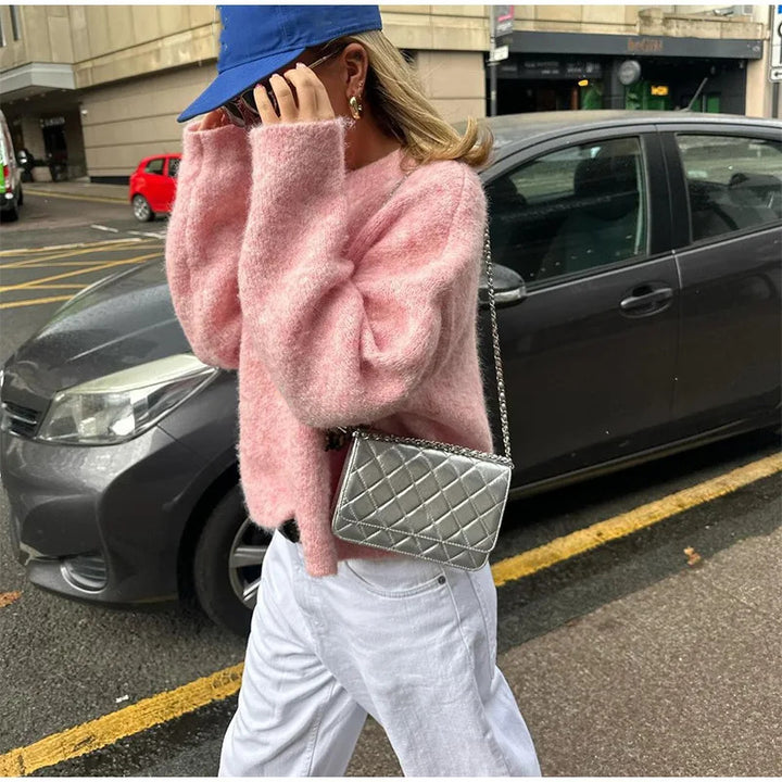 Damens Mysig Oversized-Tröja Mirla-Eva Jonsson