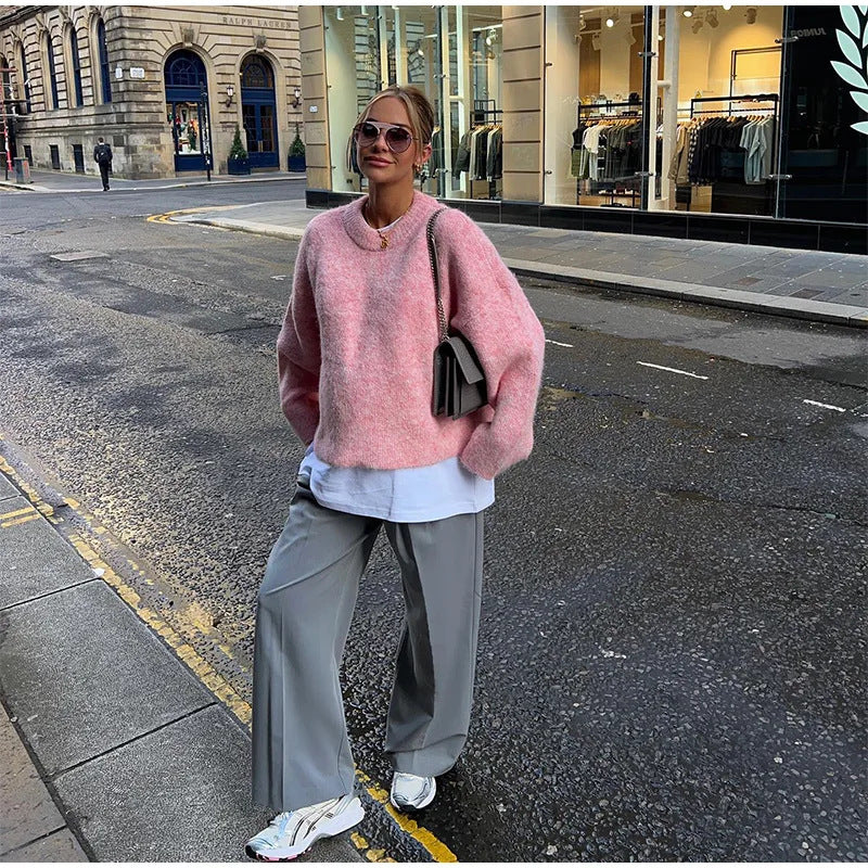 Damens Mysig Oversized-Tröja Mirla-Eva Jonsson