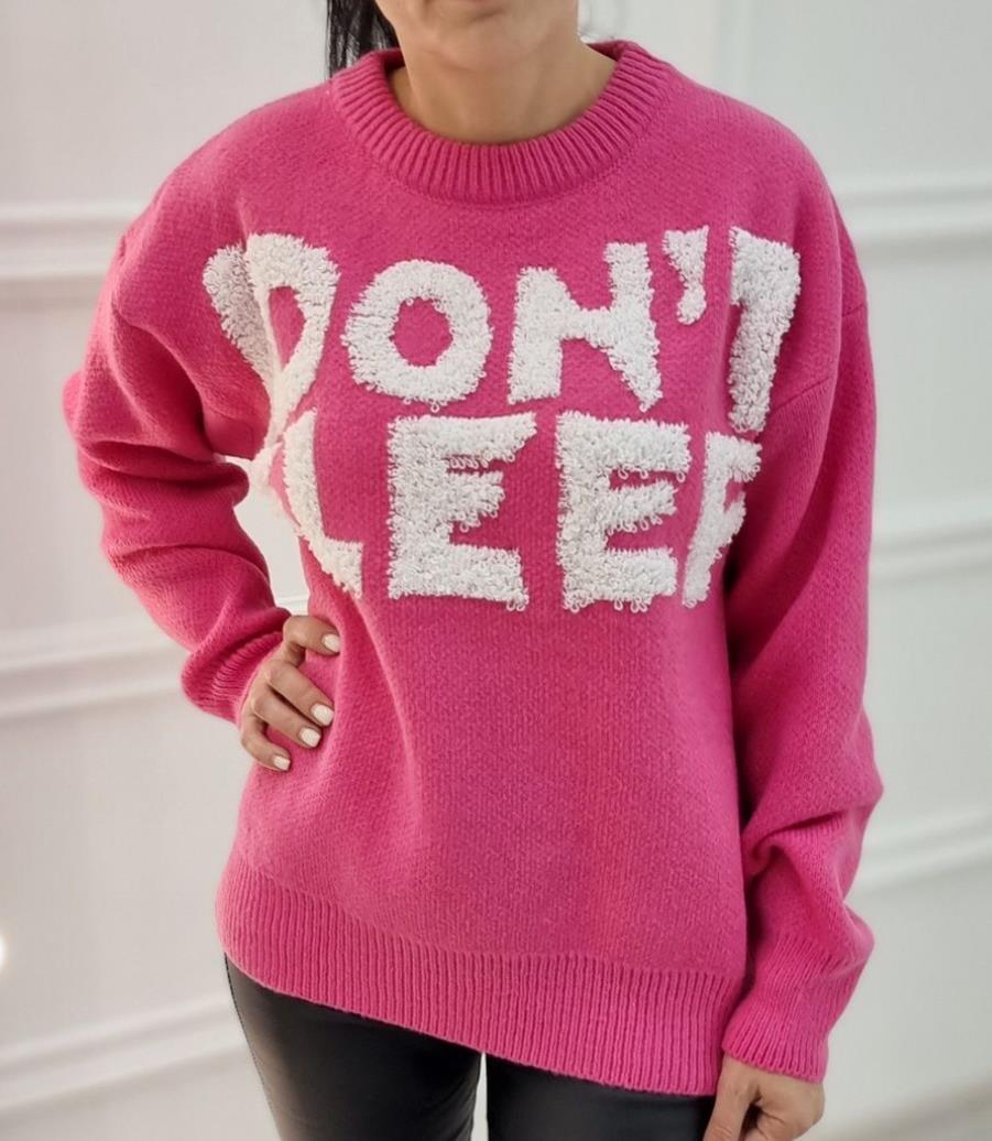 Damens Mysig Statement-tröja med Motiv Mirla-Eva Jonsson