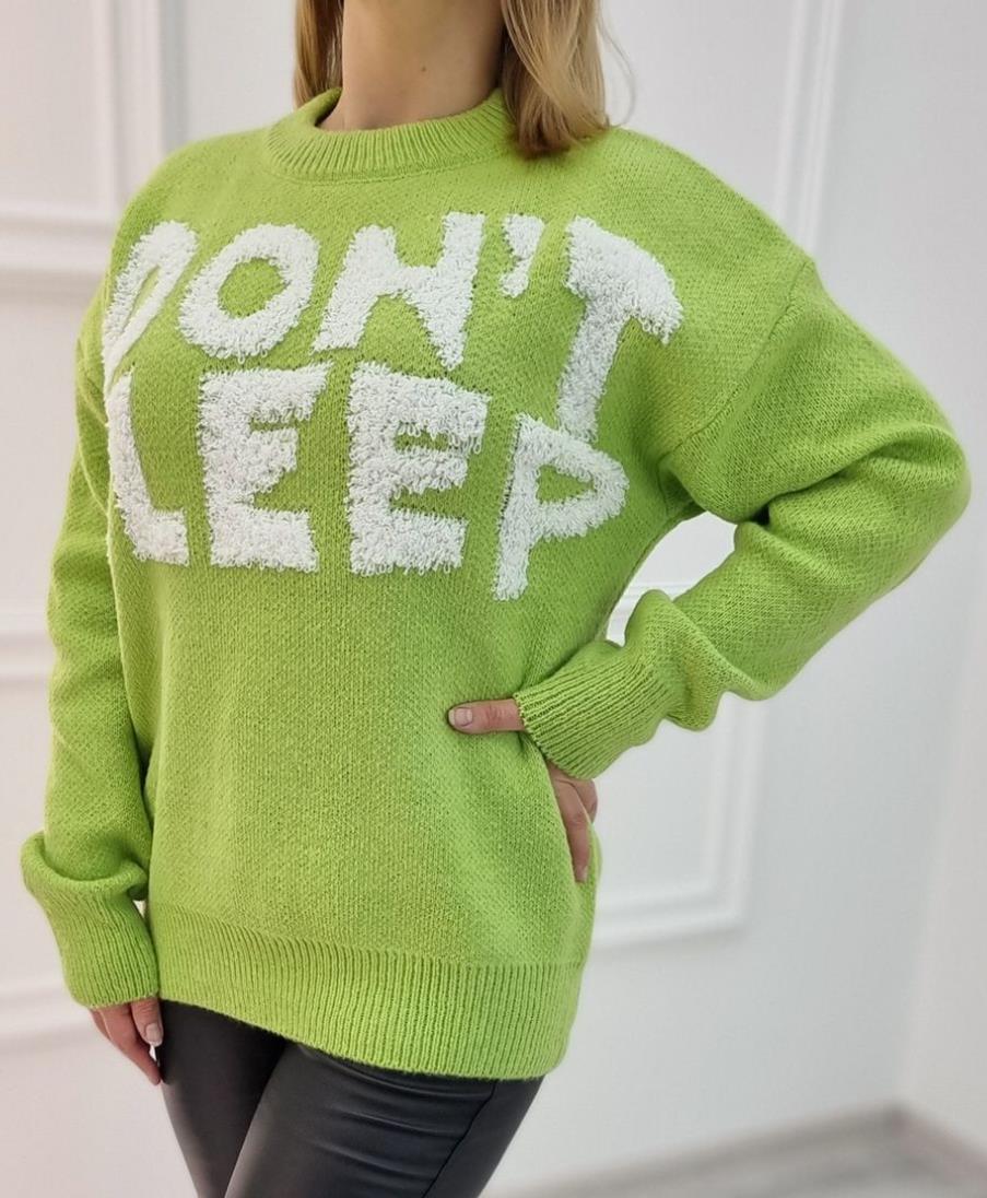 Damens Mysig Statement-tröja med Motiv Mirla-Eva Jonsson