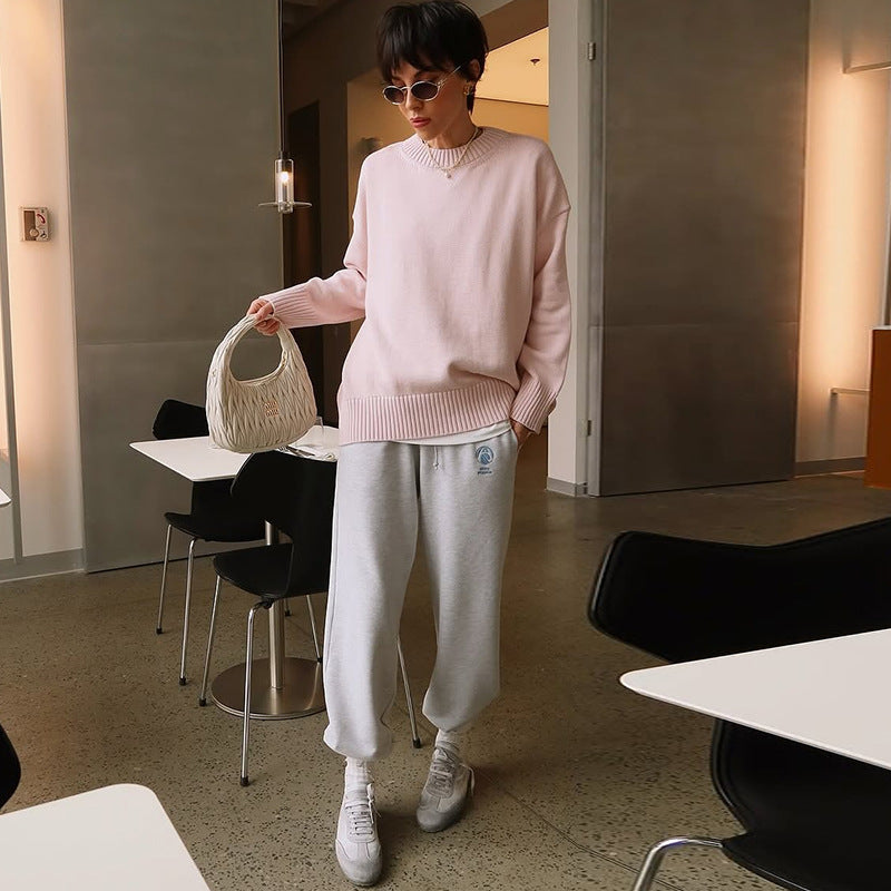 Damens Oversize Stickad Tröja Mirla-Eva Jonsson