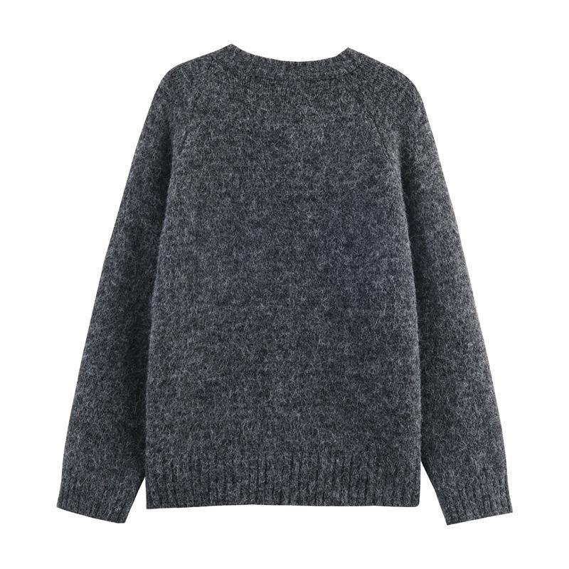 Damens cardigan med färgglada svampmotiv och bekväma knappdetaljer Mirla-Eva Jonsson