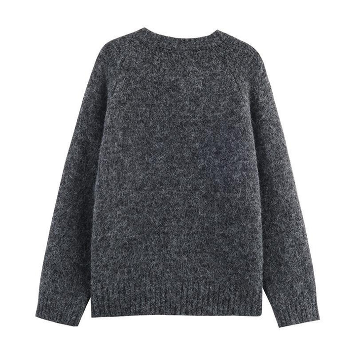 Damens cardigan med färgglada svampmotiv och bekväma knappdetaljer Mirla-Eva Jonsson