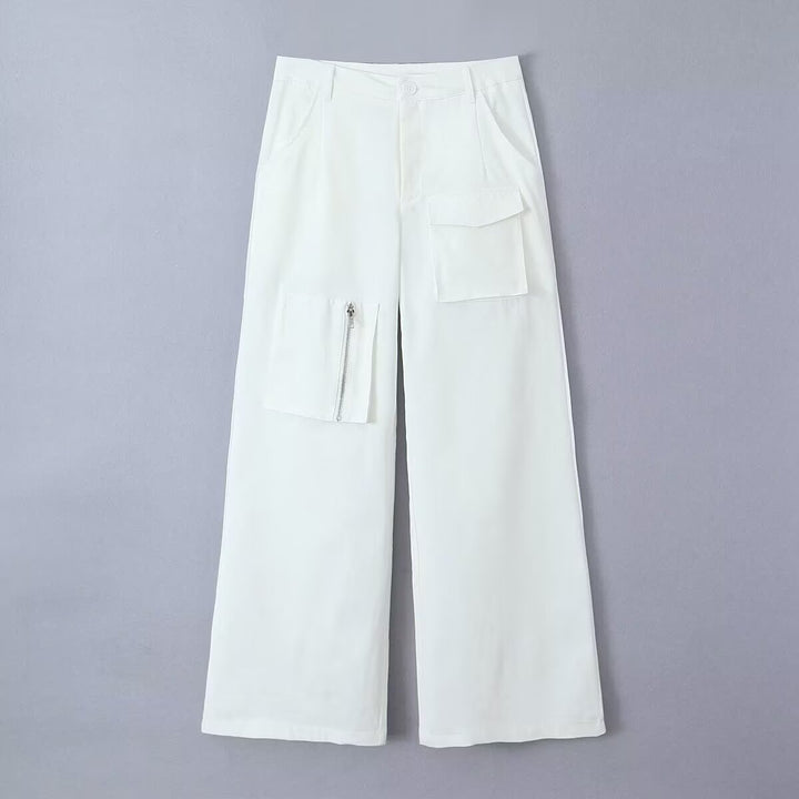 Damens cargo pants with practical pockets and modern cut Mirla-Eva Jonsson