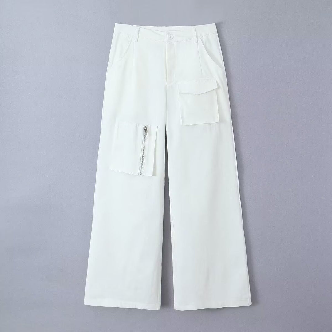 Damens cargo pants with practical pockets and modern cut Mirla-Eva Jonsson