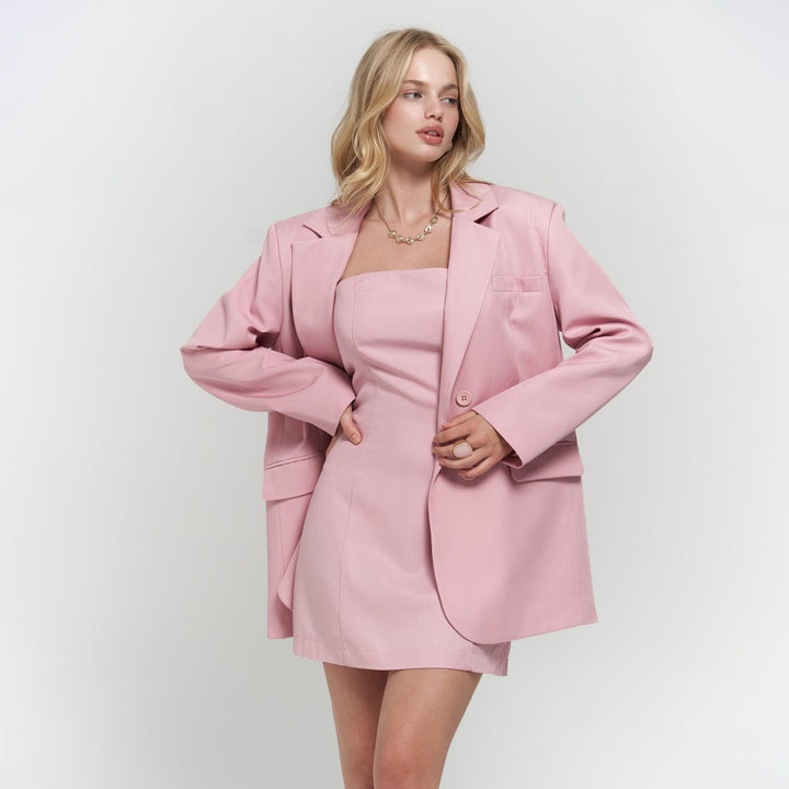 Damens elegant blazer-klänning set Mirla-Eva Jonsson
