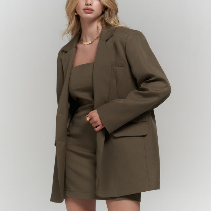 Damens elegant blazer-klänning set Mirla-Eva Jonsson