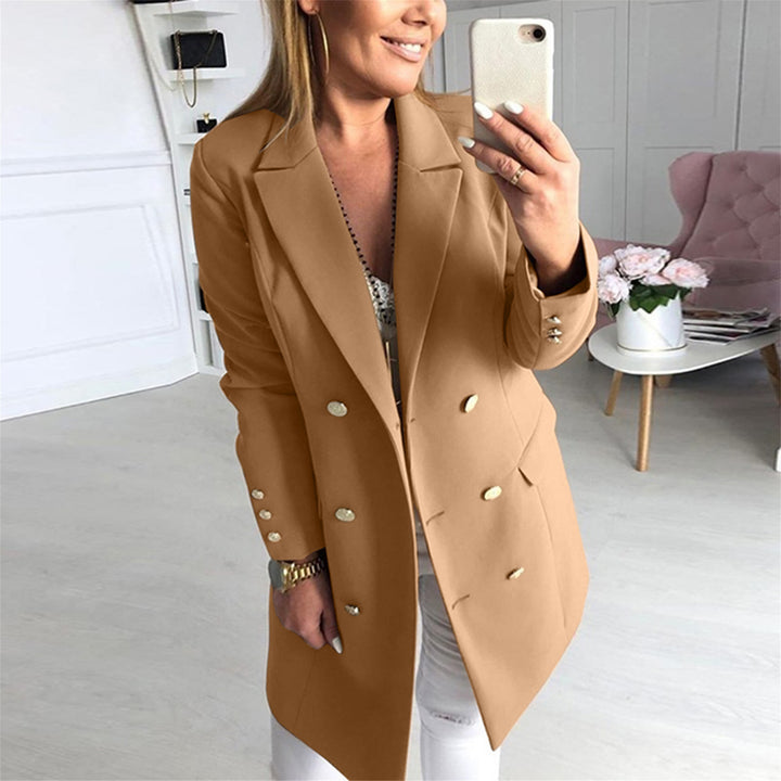 Damens elegant blazer med dubbel knapprad och modern snitt Mirla-Eva Jonsson
