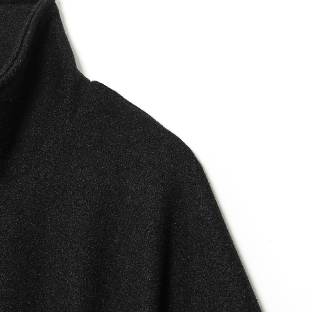 Damens fashionabel capejacka med bälte och hög krage Mirla-Eva Jonsson