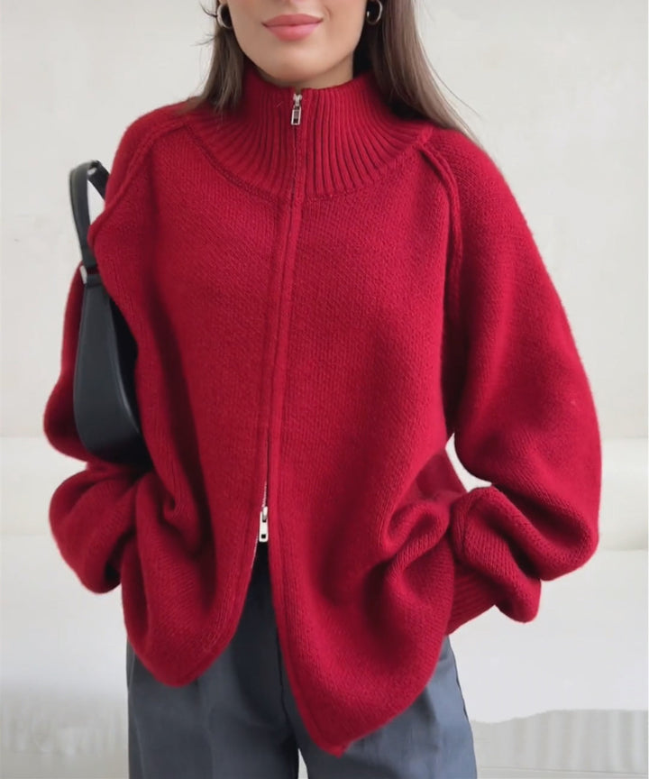 Damens fashionabel stickad tröja Eva Jonsson-Eva Jonsson