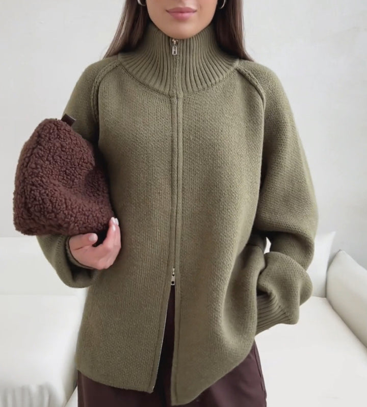 Damens fashionabel stickad tröja Eva Jonsson-Eva Jonsson