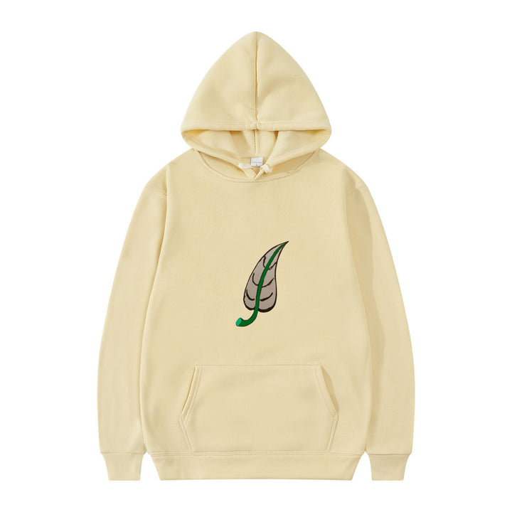 Damens hoodie med originalt lövtryck Mirla-Eva Jonsson