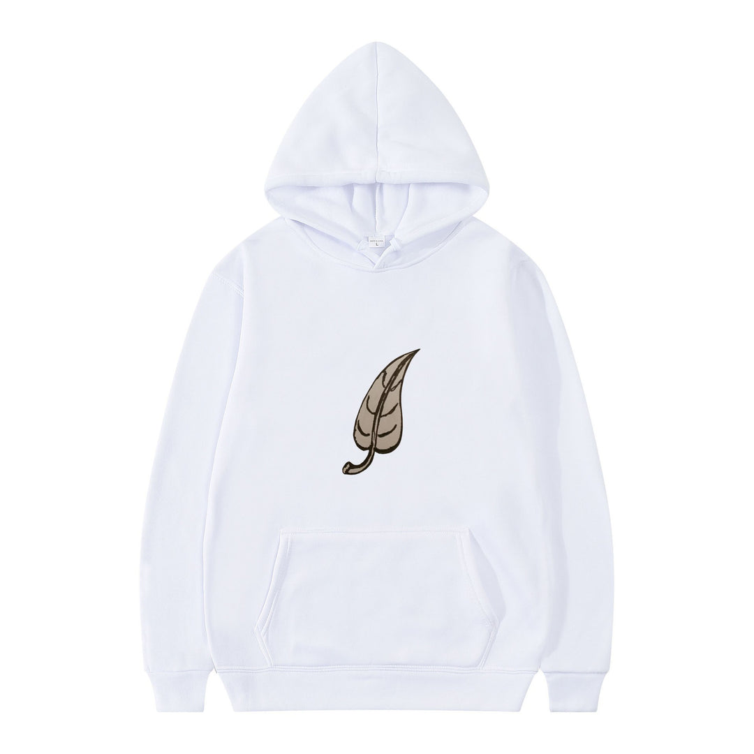 Damens hoodie med originalt lövtryck Mirla-Eva Jonsson