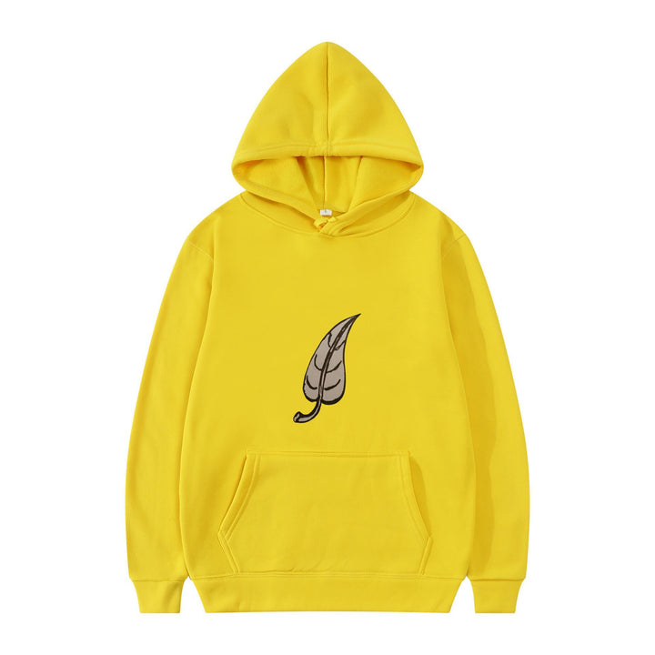 Damens hoodie med originalt lövtryck Mirla-Eva Jonsson