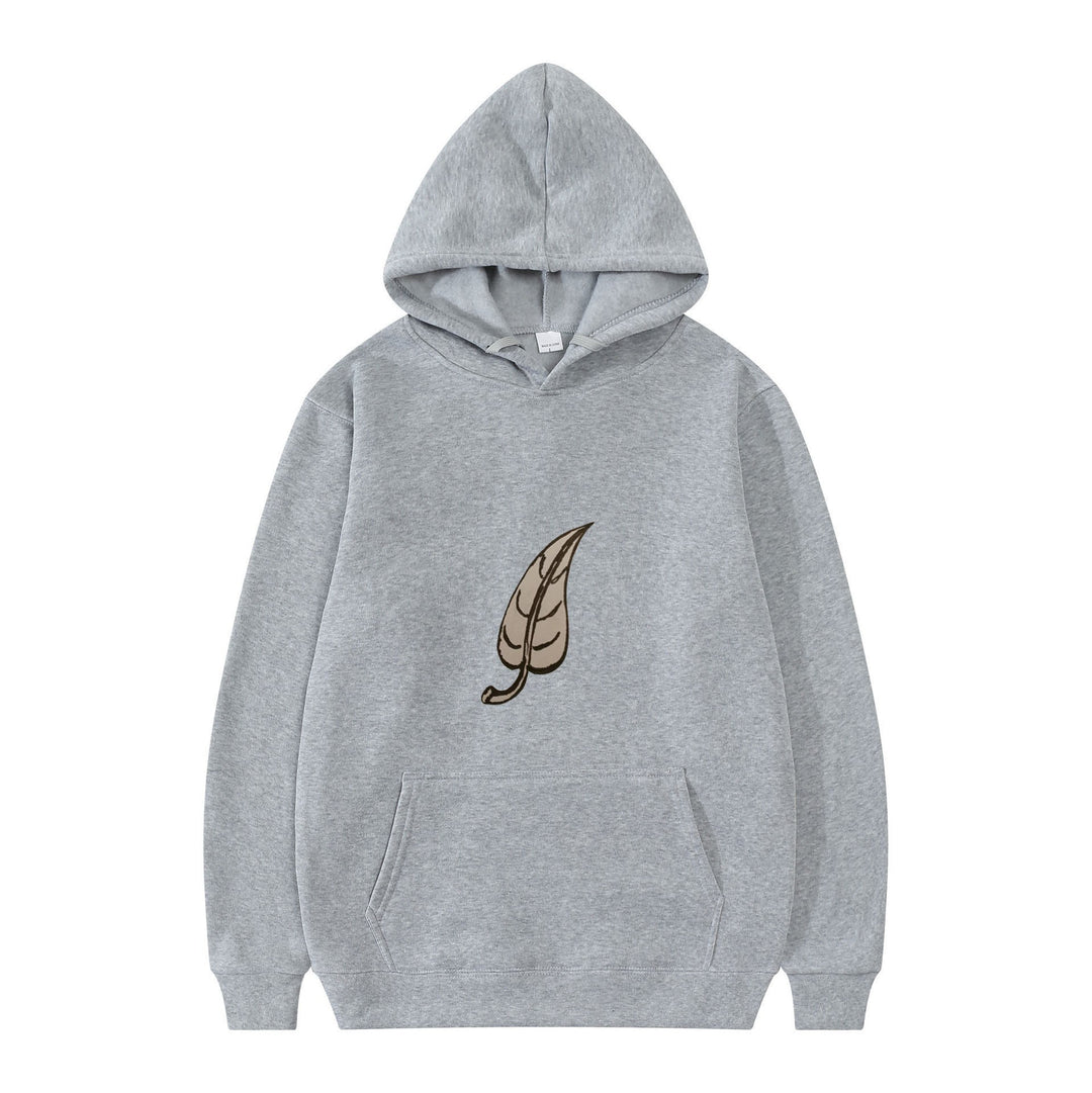 Damens hoodie med originalt lövtryck Mirla-Eva Jonsson