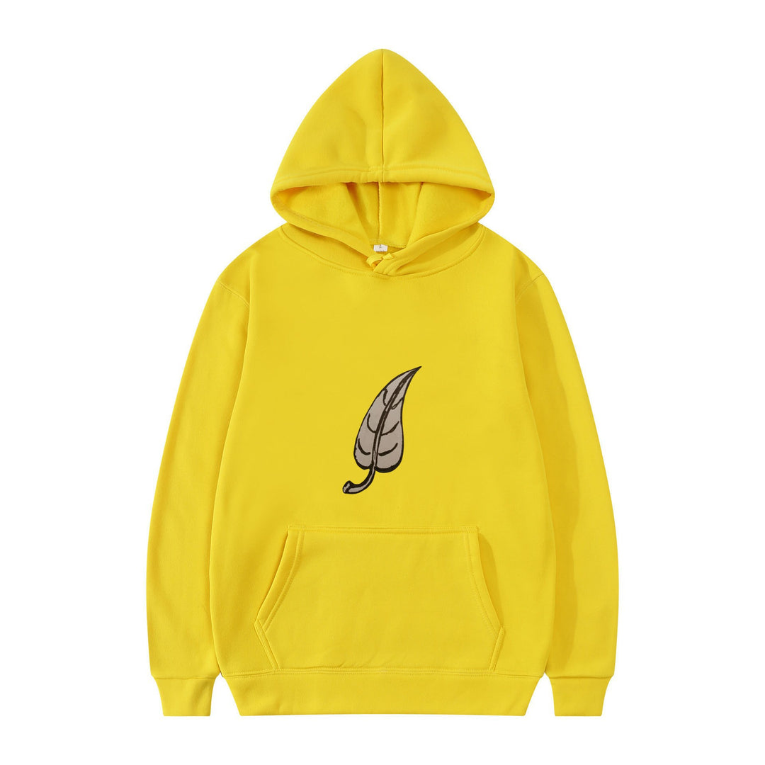 Damens hoodie med originalt lövtryck Mirla-Eva Jonsson