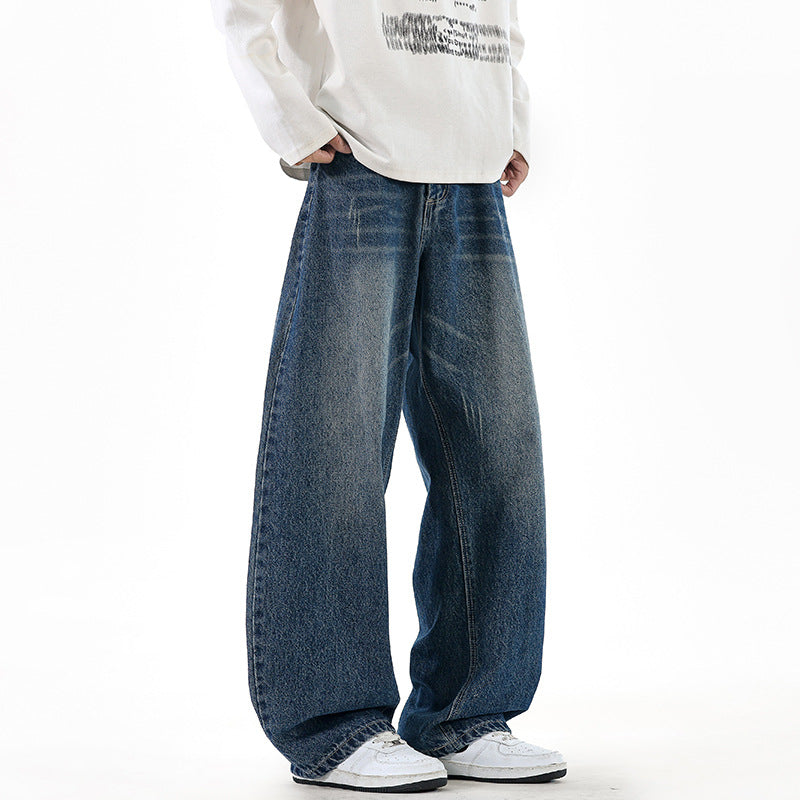 Damens löst skuren denimjeans i vintage-stil Mirla-Eva Jonsson