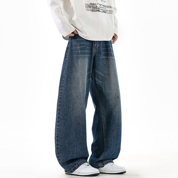 Damens löst skuren denimjeans i vintage-stil Mirla-Eva Jonsson