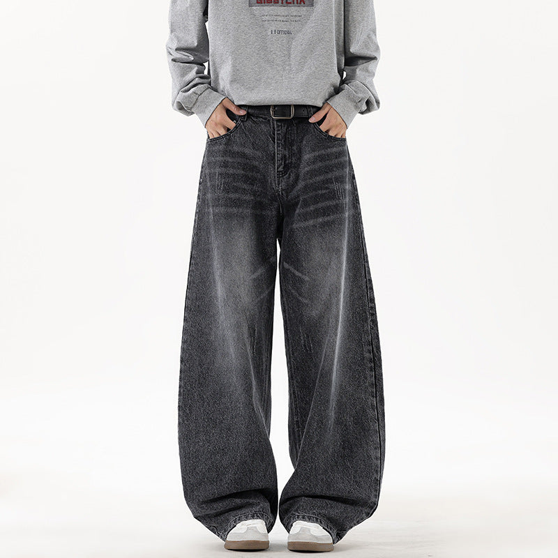 Damens löst skuren denimjeans i vintage-stil Mirla-Eva Jonsson