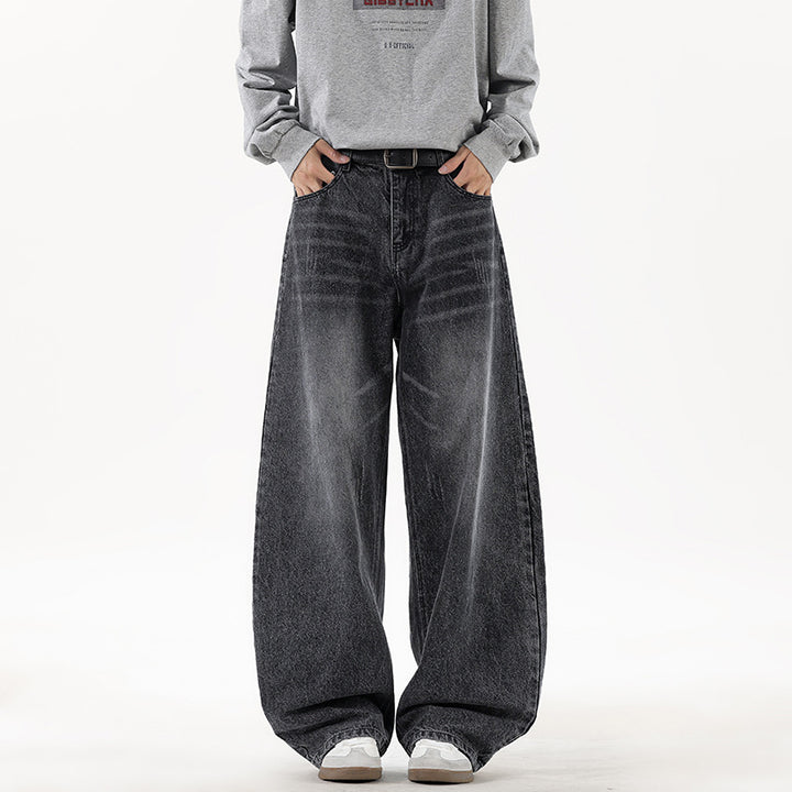 Damens löst skuren denimjeans i vintage-stil Mirla-Eva Jonsson