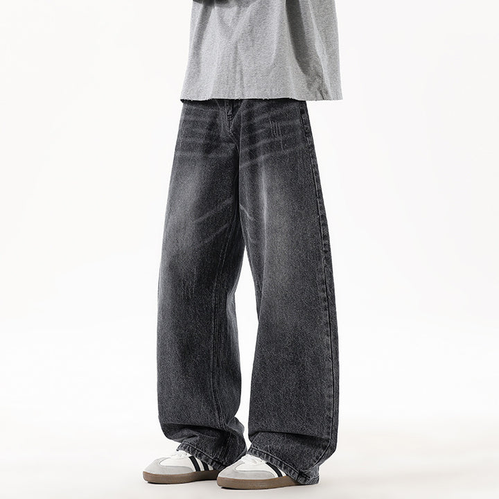 Damens löst skuren denimjeans i vintage-stil Mirla-Eva Jonsson