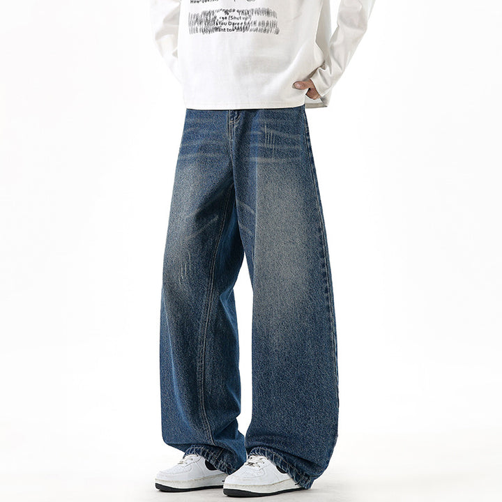 Damens löst skuren denimjeans i vintage-stil Mirla-Eva Jonsson