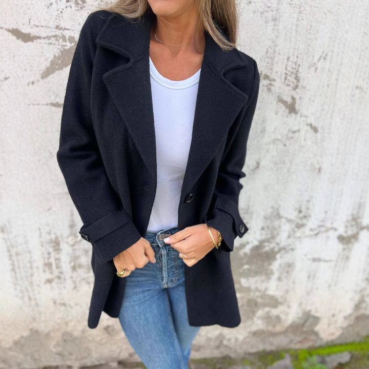 Damens mode oversized kappa jacka Mirla-Eva Jonsson