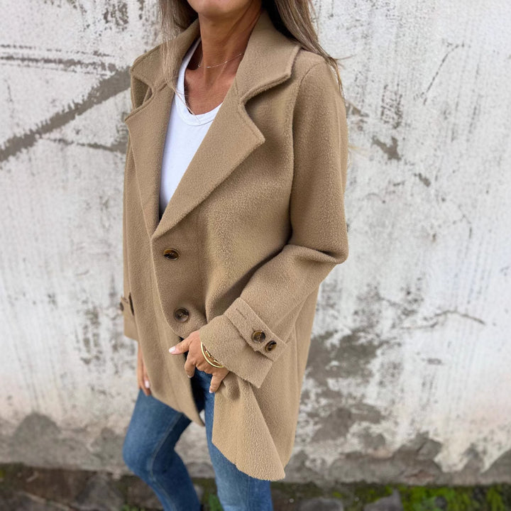 Damens mode oversized kappa jacka Mirla-Eva Jonsson