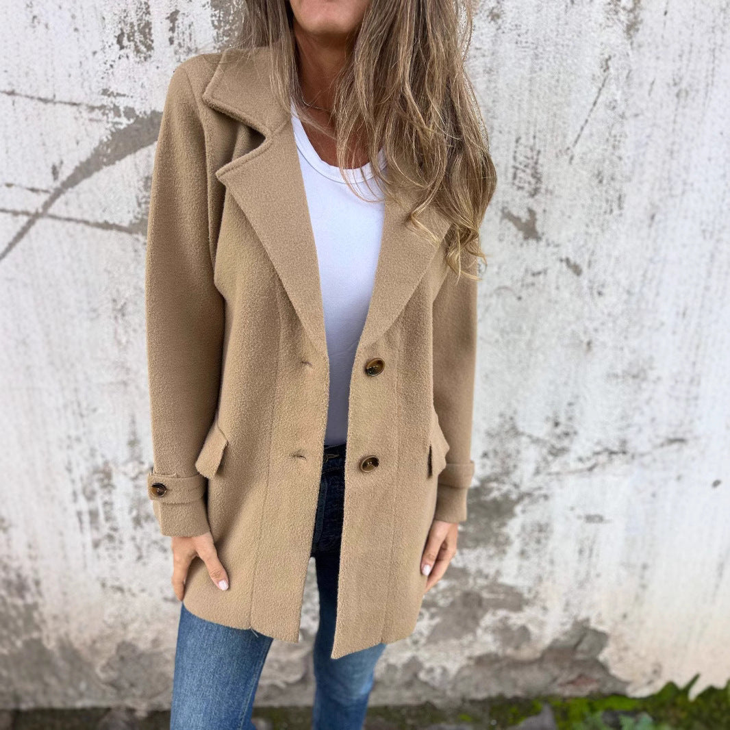Damens mode oversized kappa jacka Mirla-Eva Jonsson
