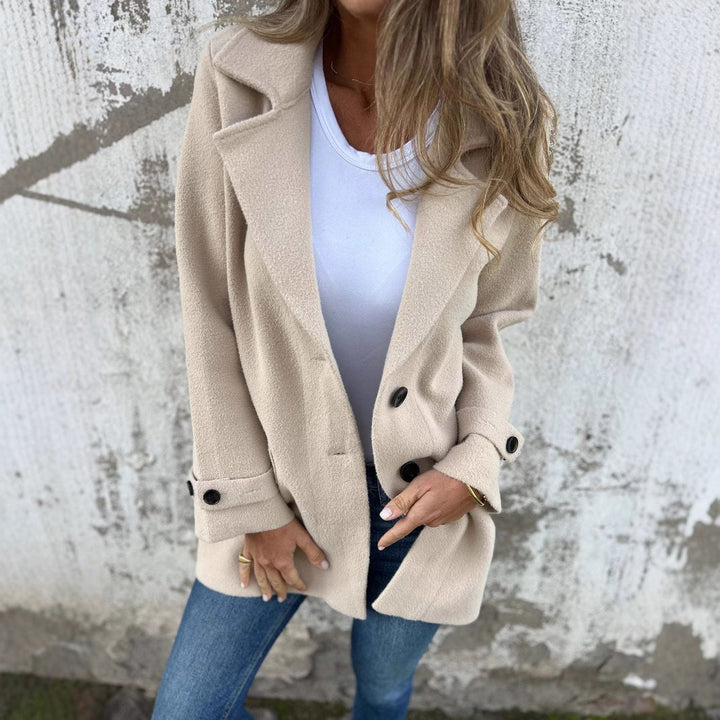 Damens mode oversized kappa jacka Mirla-Eva Jonsson