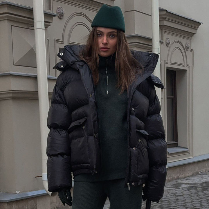 Damens mysiga oversize dunjacka Mirla-Eva Jonsson