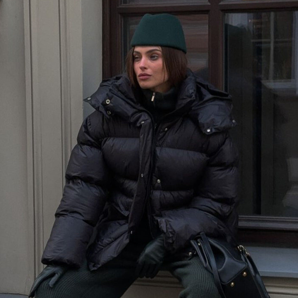 Damens mysiga oversize dunjacka Mirla-Eva Jonsson
